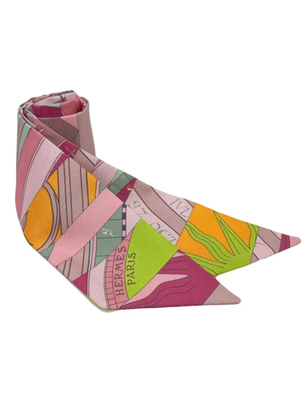 Hermes Twilly Scarf Silk